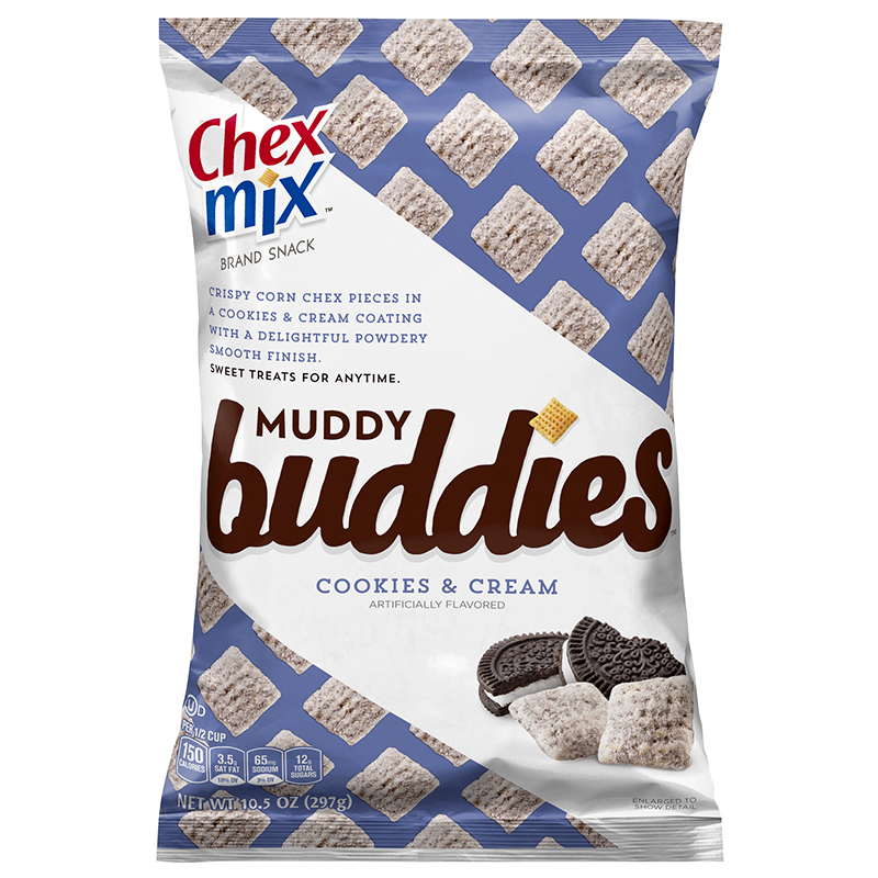 Chex Mix Muddy Buddies Cookies & Crème - 10.5oz (297g)