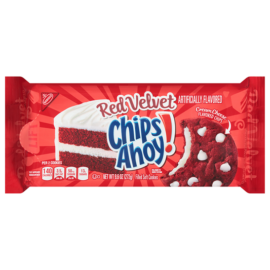 Chips Ahoy! Red Velvet Filled Soft Cookies - 9.6oz (272g)