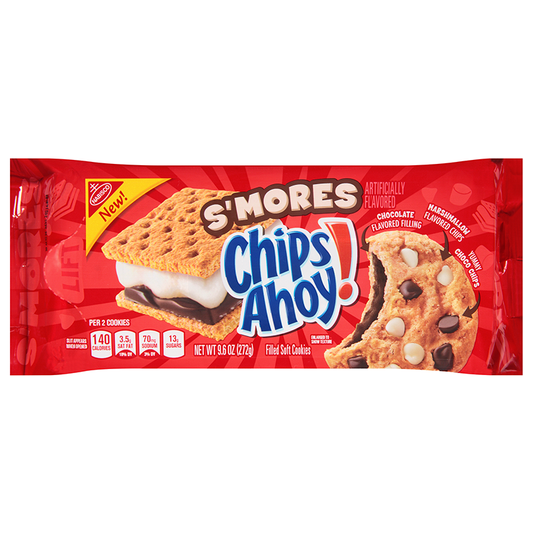 Chips Ahoy! S'mores Filled Soft Cookies - 9.6oz (272g)