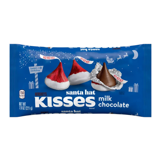 Hershey Milk Chocolate Santa Hat Kisses - 7.8oz (221g)