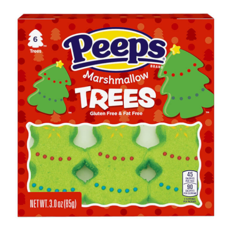Peeps Marshmallow Trees 6 Pack - 3oz (85g)