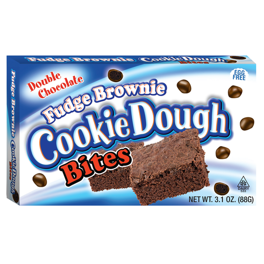 Cookie Dough Bites Fudge Brownie - 3.1oz (88g) - Theatre Box