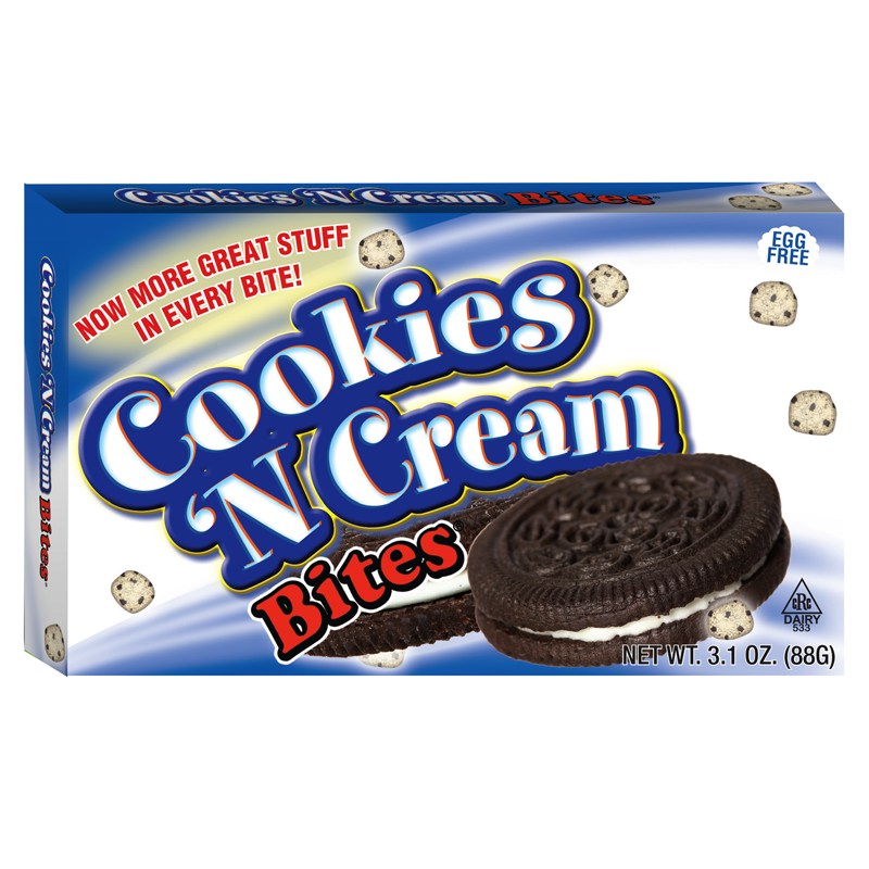 Cookies N Cream Bites - 3.1oz (88g) - Theatre Box