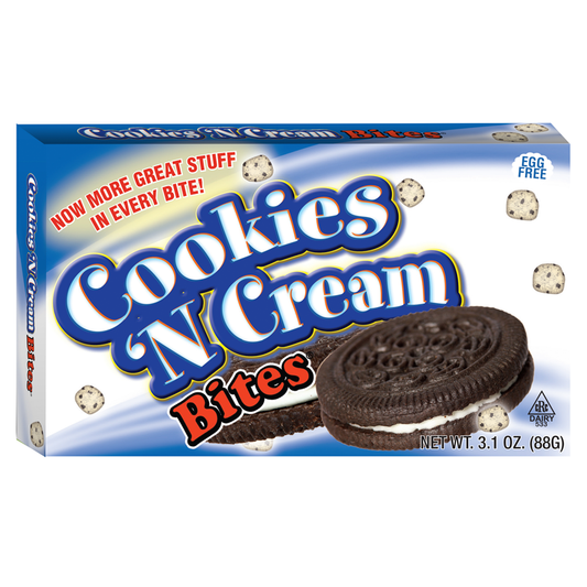 Cookies N Cream Bites - 3.1oz (88g) - Theatre Box