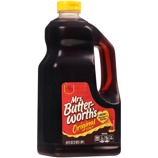 Mrs. Butterworths Original Syrup 64 fl. oz. Jug