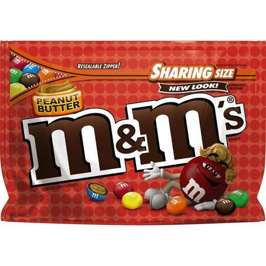 M&M's - Peanut Butter LARGE Sharing Pouch 9.6oz