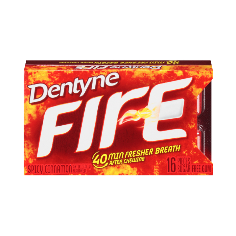 Dentyne Fire Cinnamon Gum - 24g (16 Pieces)