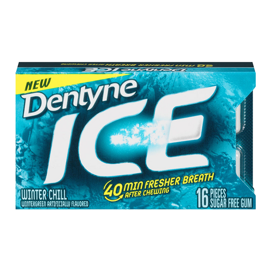 Dentyne Ice Gum Winter Chill - (16 Pieces)