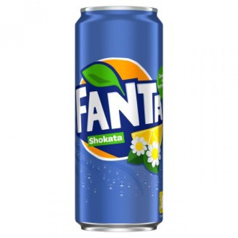 Fanta Shokata (Elderflower-Lemon) 330ml Slim Can (EU)