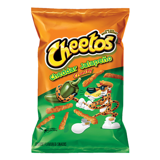 Cheetos Crunchy Jalapeno Cheddar - 8oz (226g)