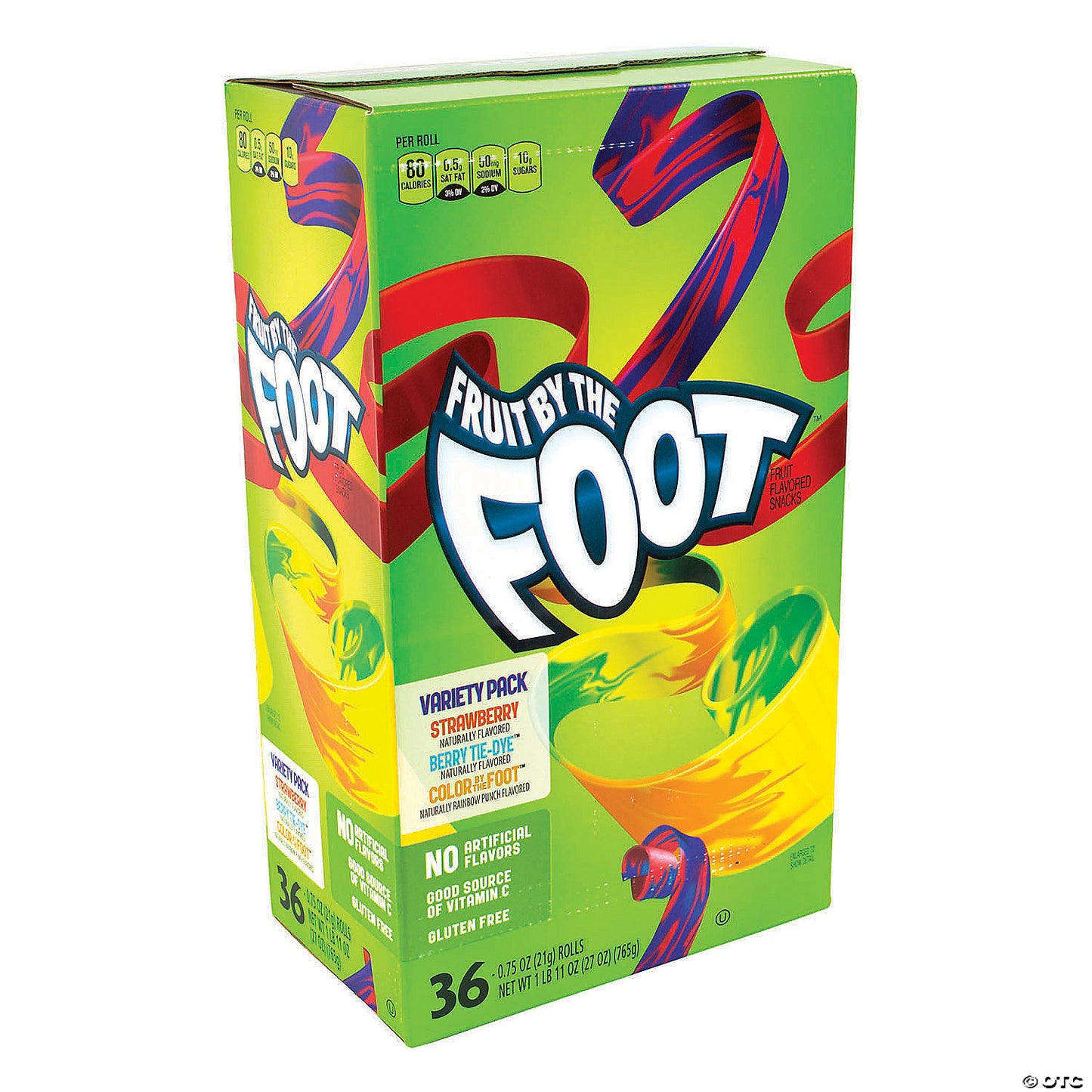 Fruit By The Foot Variety Pack 36ct (21g)