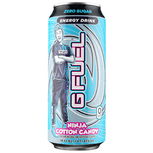 G FUEL - Ninja Cotton Candy Zero Sugar Energy Drink - 16fl.oz (473ml)