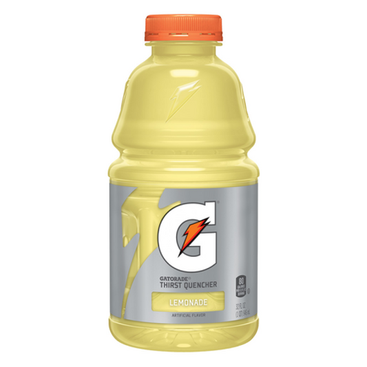 Gatorade Lemonade Thirst Quencher 32oz (946ml) Bottle