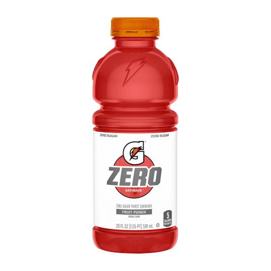 Gatorade ZERO Fruit Punch - 20fl.oz (591ml)