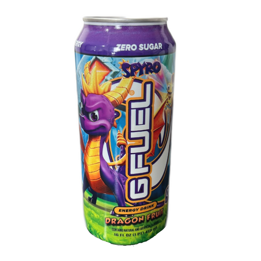 G FUEL - Spyro's Dragon Fruit Zero Sugar Energy Drink - 16fl.oz (473ml)