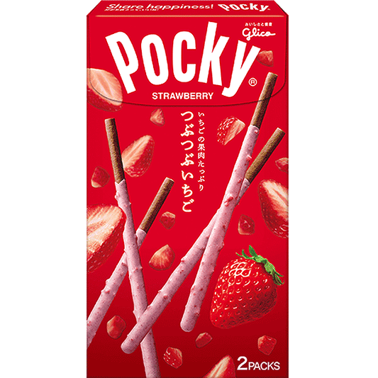 Glico Pocky Strawberry Flavour - 55g
