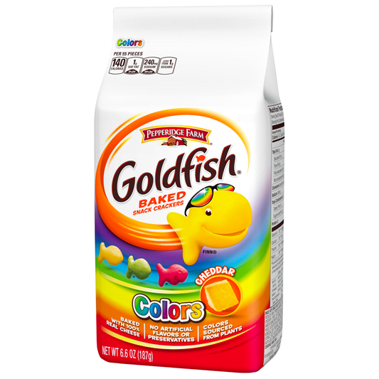 Goldfish Crackers - Colors - 6.6oz