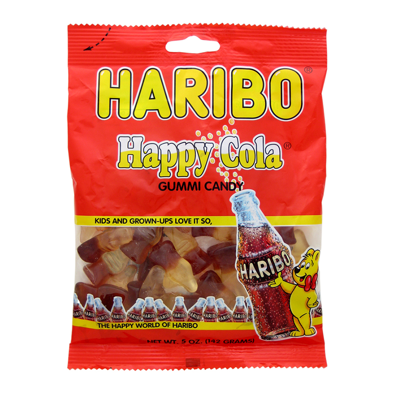 Haribo - Happy Cola - 5oz (141g)