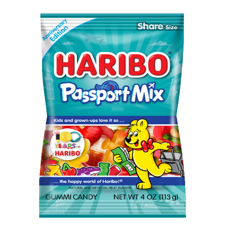 Haribo Passport Mix - 4oz (113g)