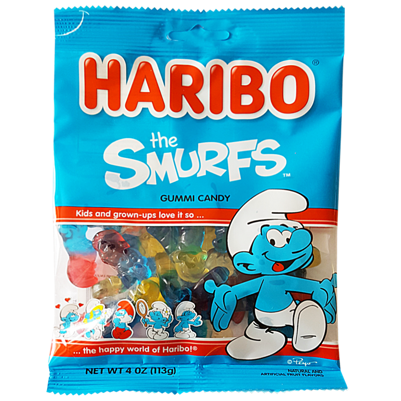 Haribo Smurfs - 4oz (113g)
