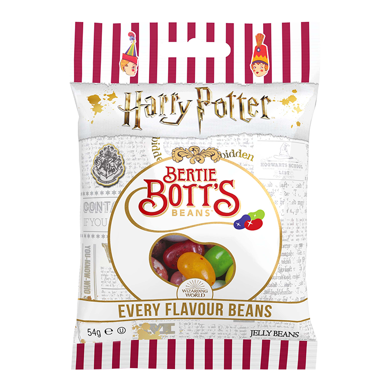Harry Potter - Bertie Bott's Every Flavour Jelly Beans Peg Bag (54g)