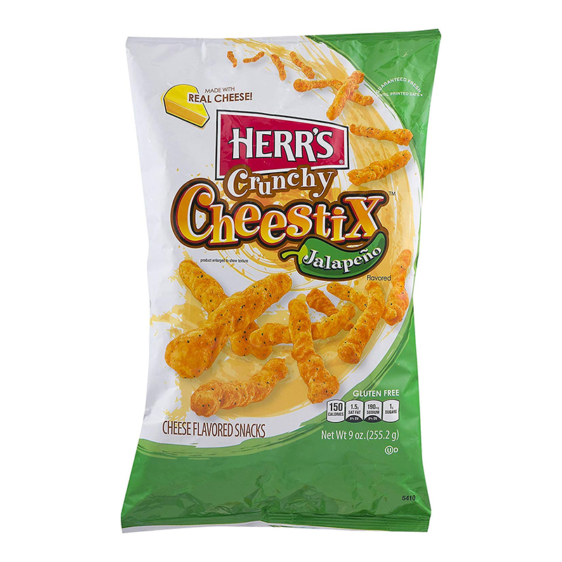 Herr's Jalapeno Crunchy Cheestix - 8oz (227g)