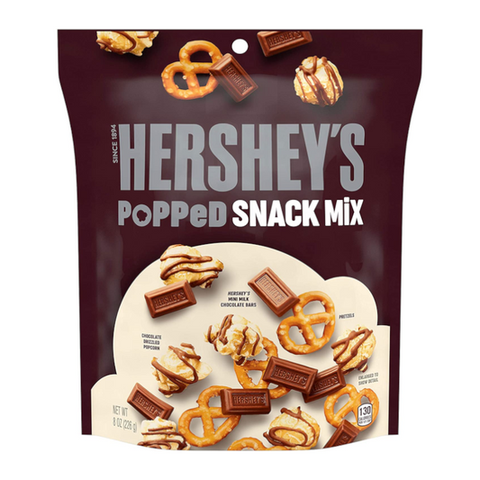 Hershey's Popped Snack Mix 8oz (226g)