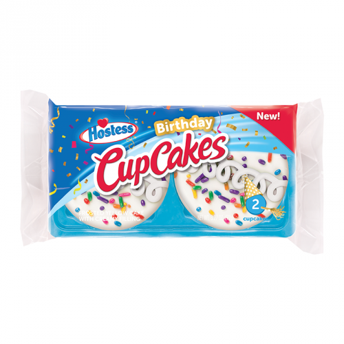 Hostess Birthday Cupcakes 2 Pack