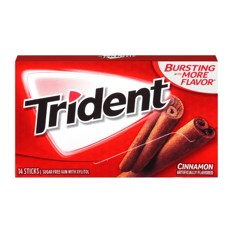 Trident Gum Cinnamon 14pc