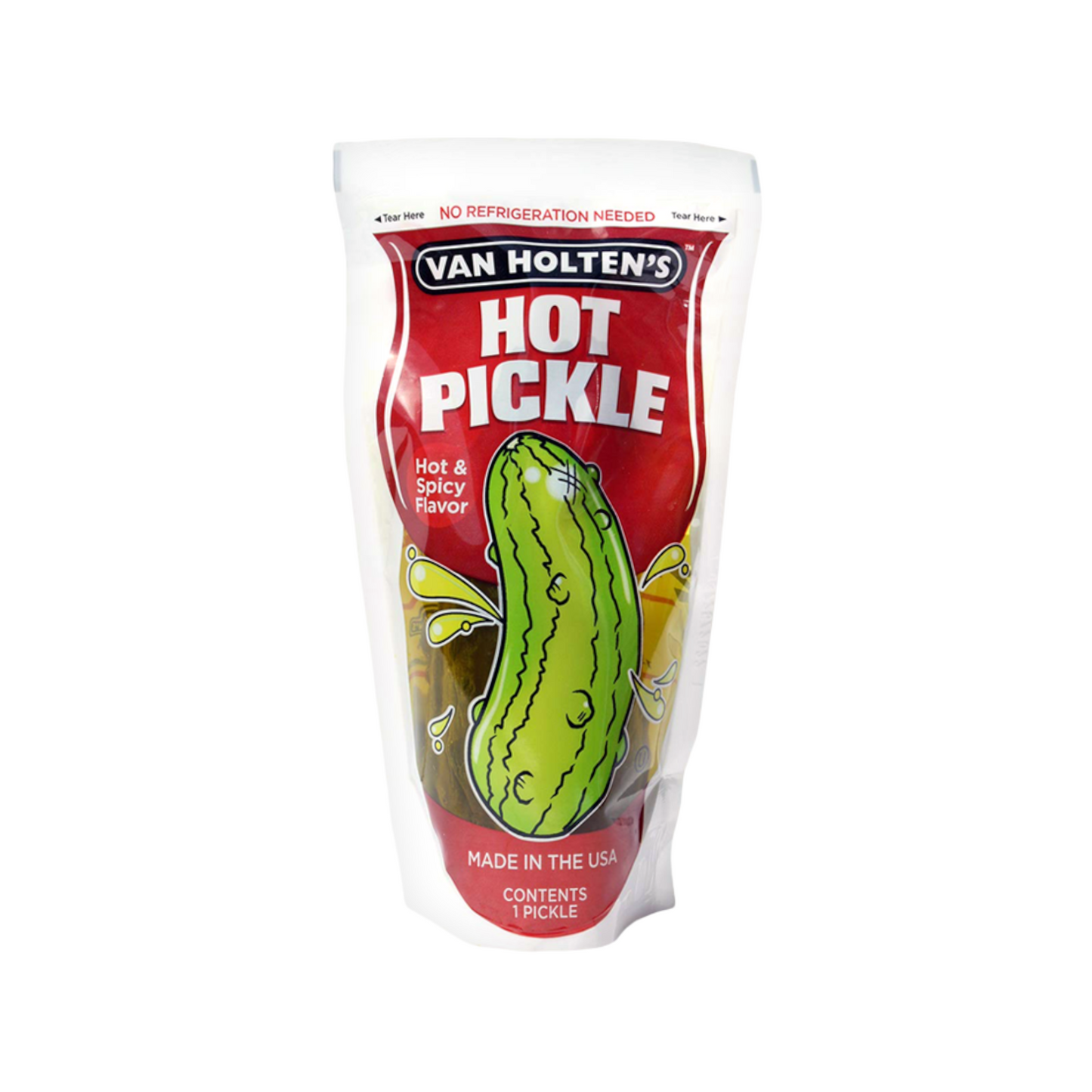 Van Holten's - Large Hot & Spicy Pickle-In-a-Pouch