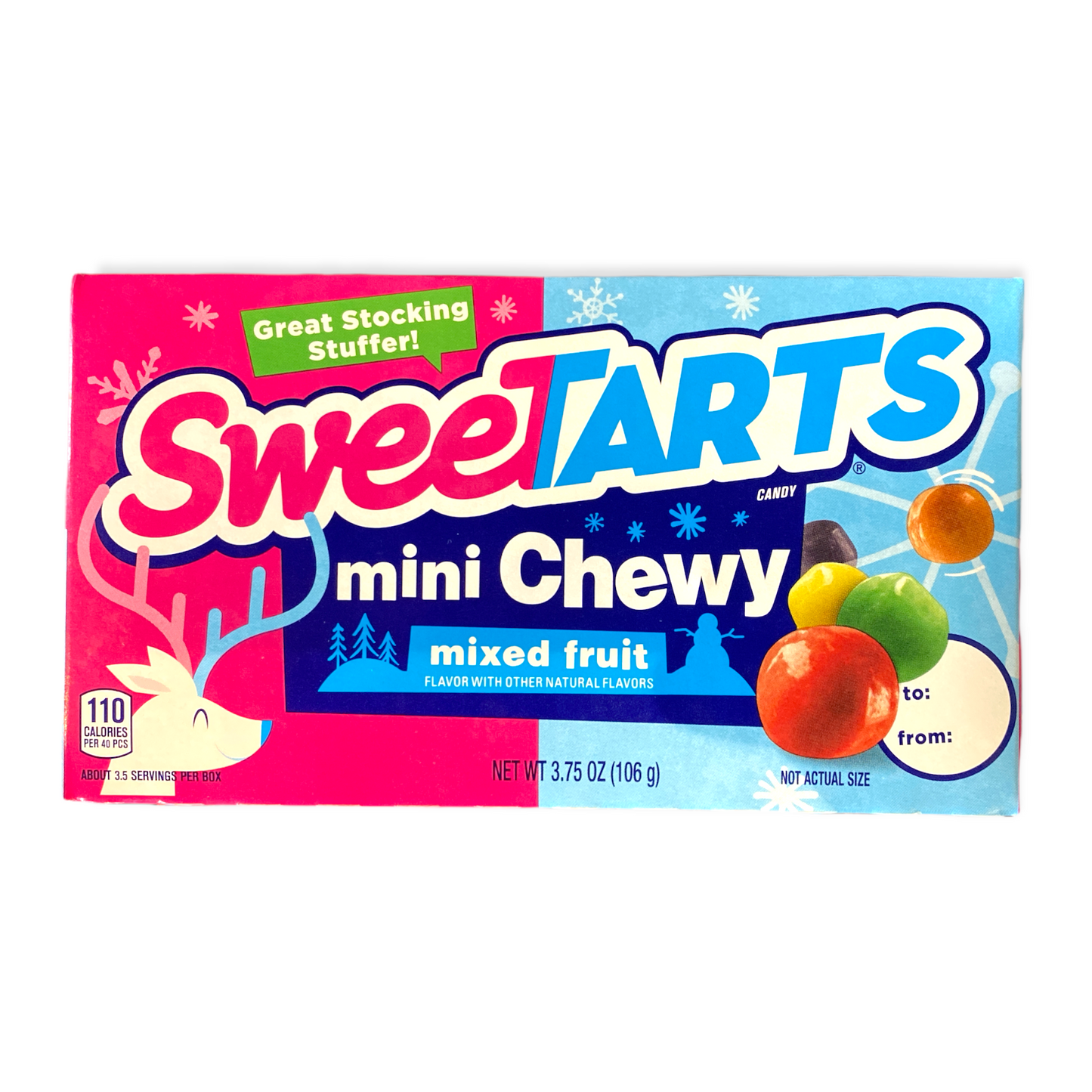 SweeTarts Mini Chewy - 3.75oz (106.3g) - Theatre Box