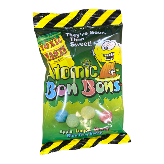 Toxic Waste Atomic Bon Bons Sour Candy - 150g