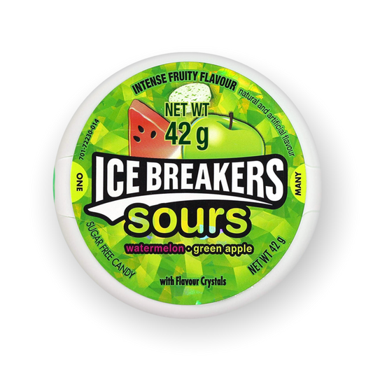 Ice Breakers Sours Watermelon & Green Apple - 42g