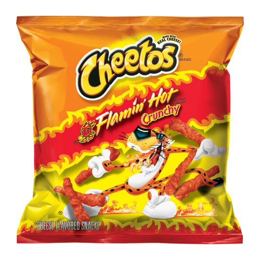 Cheetos Crunchy Flamin Hot - 1 1/4oz (34.4g)