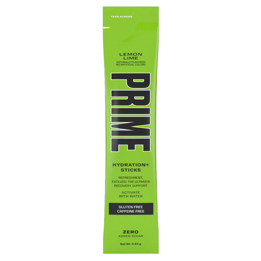 PRIME Lemon Lime Hydration Stick 9.51g (Single)