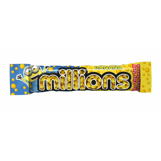Millions Banana Minions Millions Tube - 40g **BBD: 11/2023**