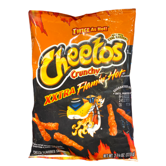 Cheetos Crunchy XXTRA Flamin' Hot - 2 3/4oz (77.9g)