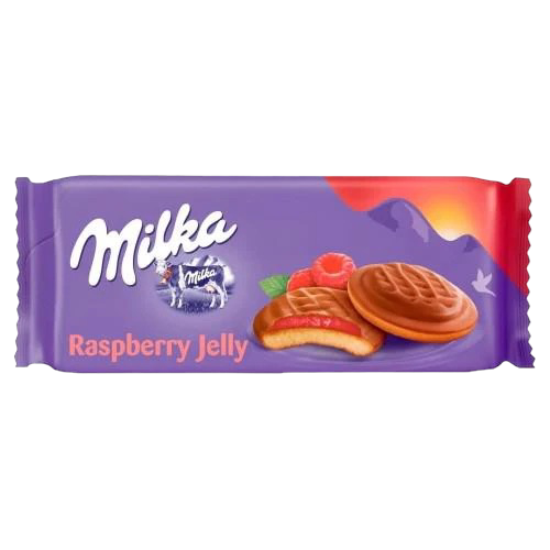 Milka Cookies Raspberry Milka Jaffa Raspberry Jelly - 147G – USA Bites