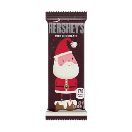 Hershey's Milk Chocolate Santas (34g)
