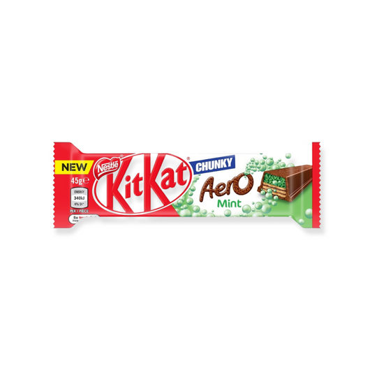 Nestle Kit Kat Chunky Aero Mint Chocolate Bar (40g) (AUSTRALIA)