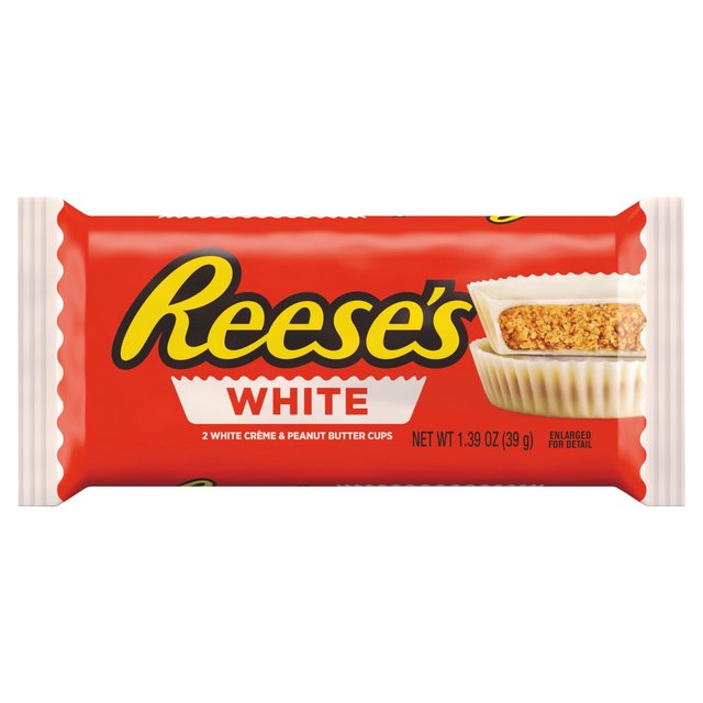 Reese's White Peanut Butter Cups - 1.39oz (39.5g) USA version