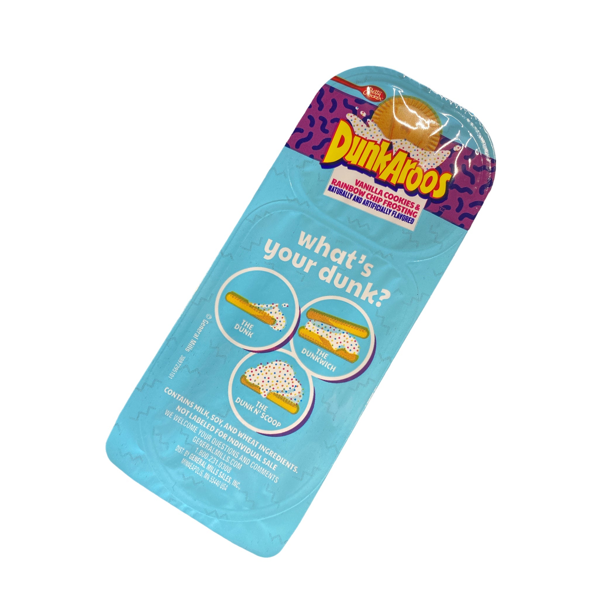 Dunkaroo Icing Dunkaroo Vanilla Cookies & Vanilla Frosting 1oz (28g) – USA Bites