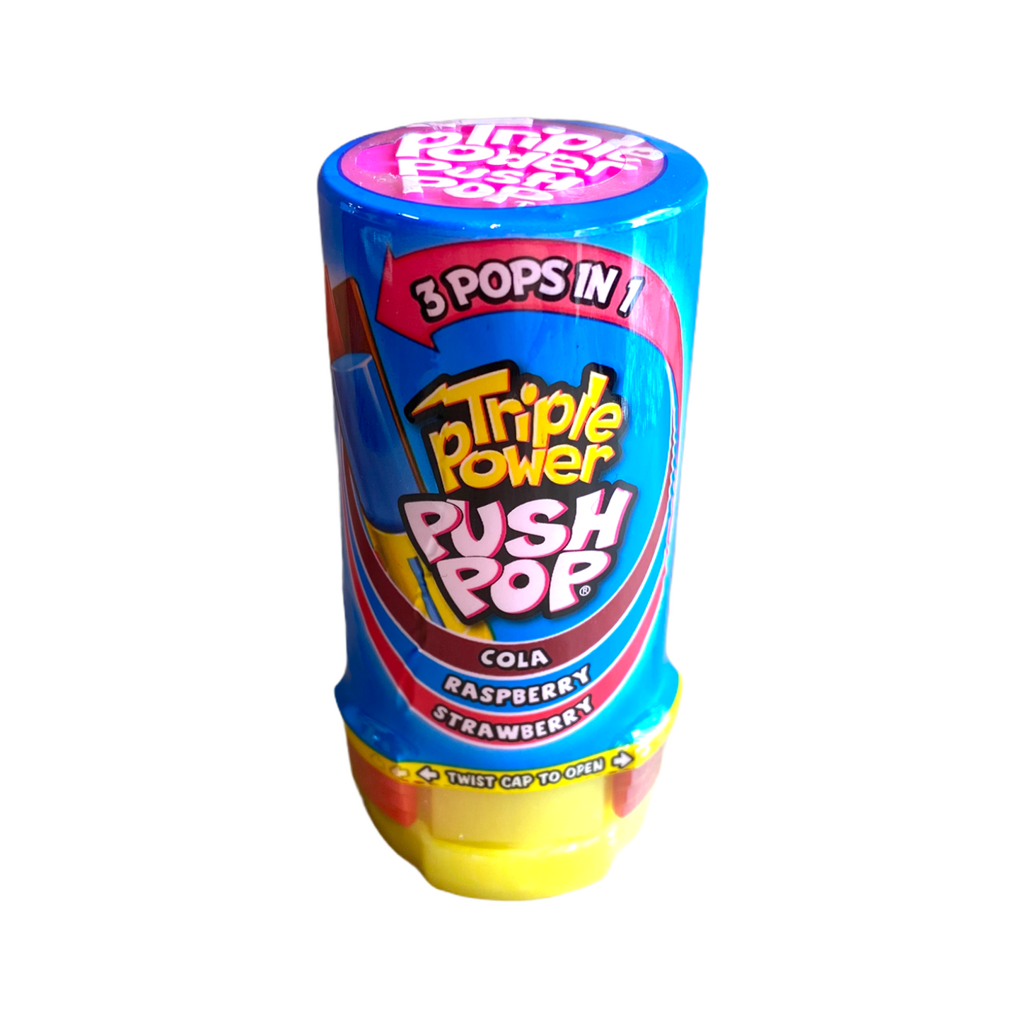 Bazooka Triple Power Push Pop – USA Bites