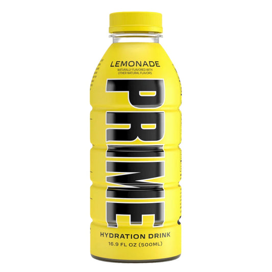 PRIME Hydration Lemonade 16.9fl oz (500ml) ** BBD 04/24 **