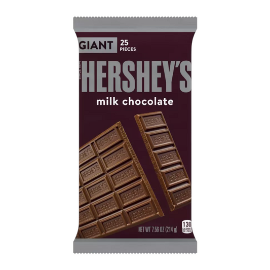 Hershey's Milk Chocolate Giant Bar 7.56oz (214g)