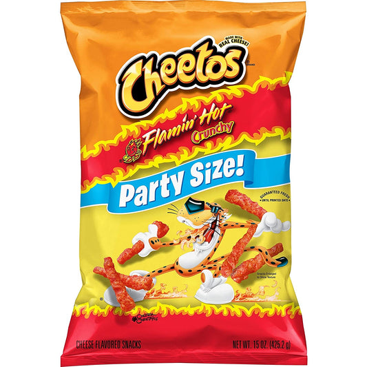 Cheetos Flamin Hot Party Size - 15oz (425.2g)