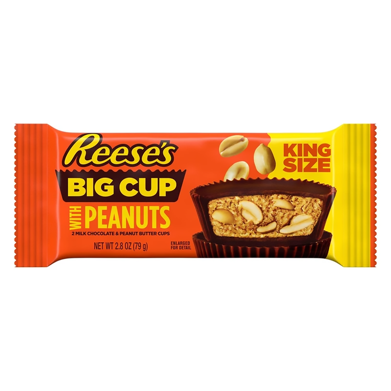Reese's Big Cup with Peanuts King Size - 2.8oz (79g)