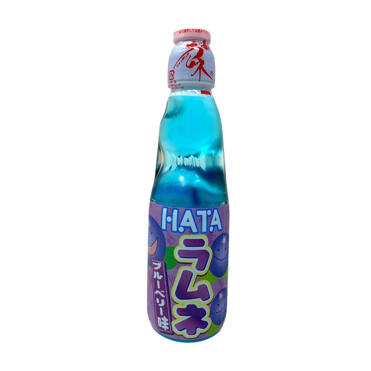 Hatakosen Blueberry Ramune Soda, 200 ml