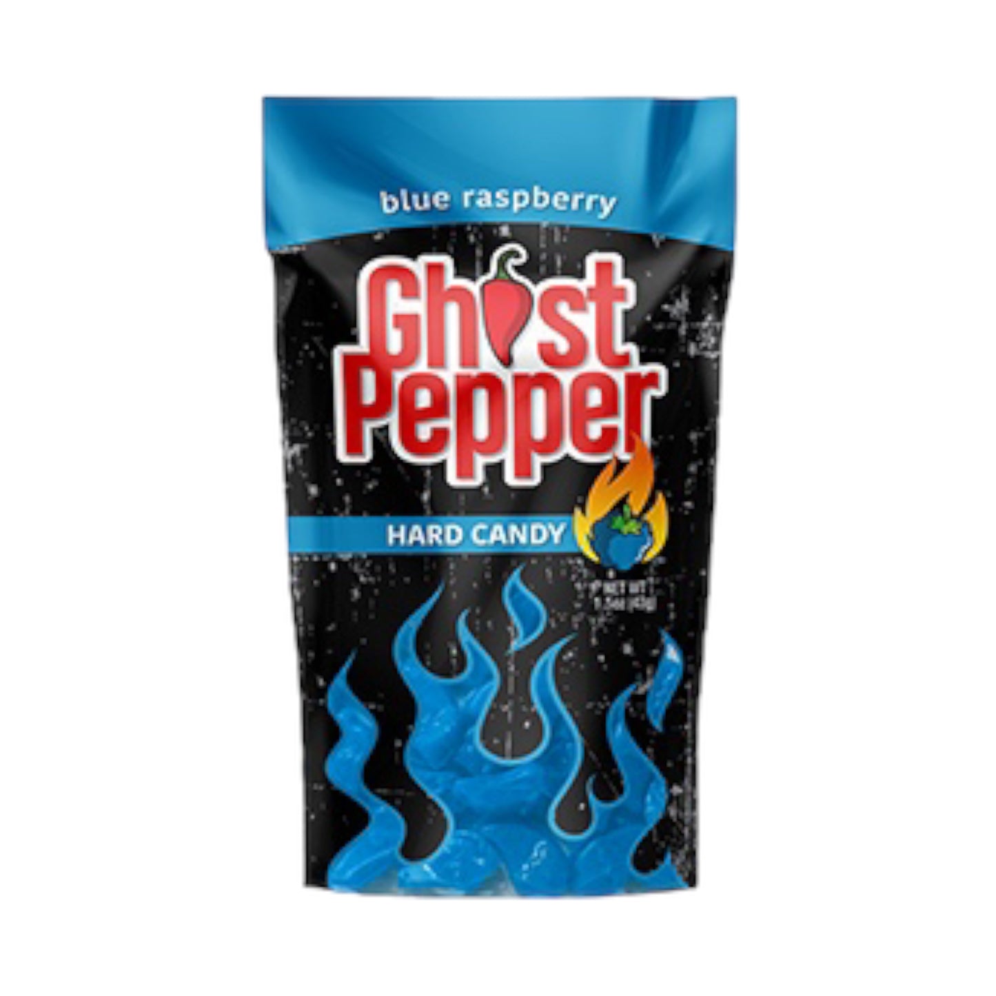 Ghost Pepper Hard Candy - Blue Raspberry (1.3oz)(36g)