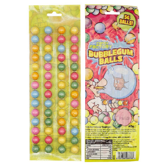 Crazy Candy Factory Bubblegum Balls 140g
